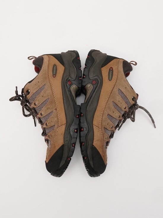 Columbia Men\'s Waterproof Hiking Shoes, Brown Leather, Size 8 main image 11